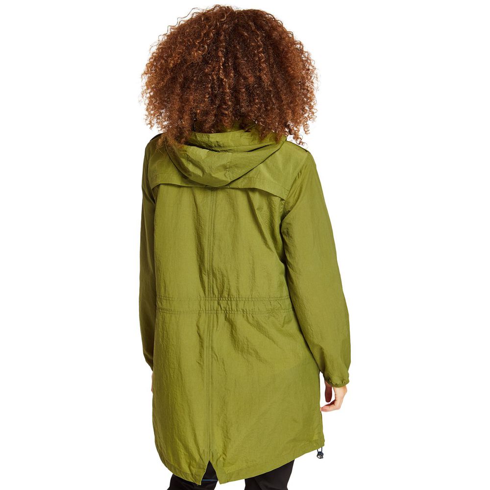 Timberland Womens Parka Lightweight Parka - Olive - India IG5093821